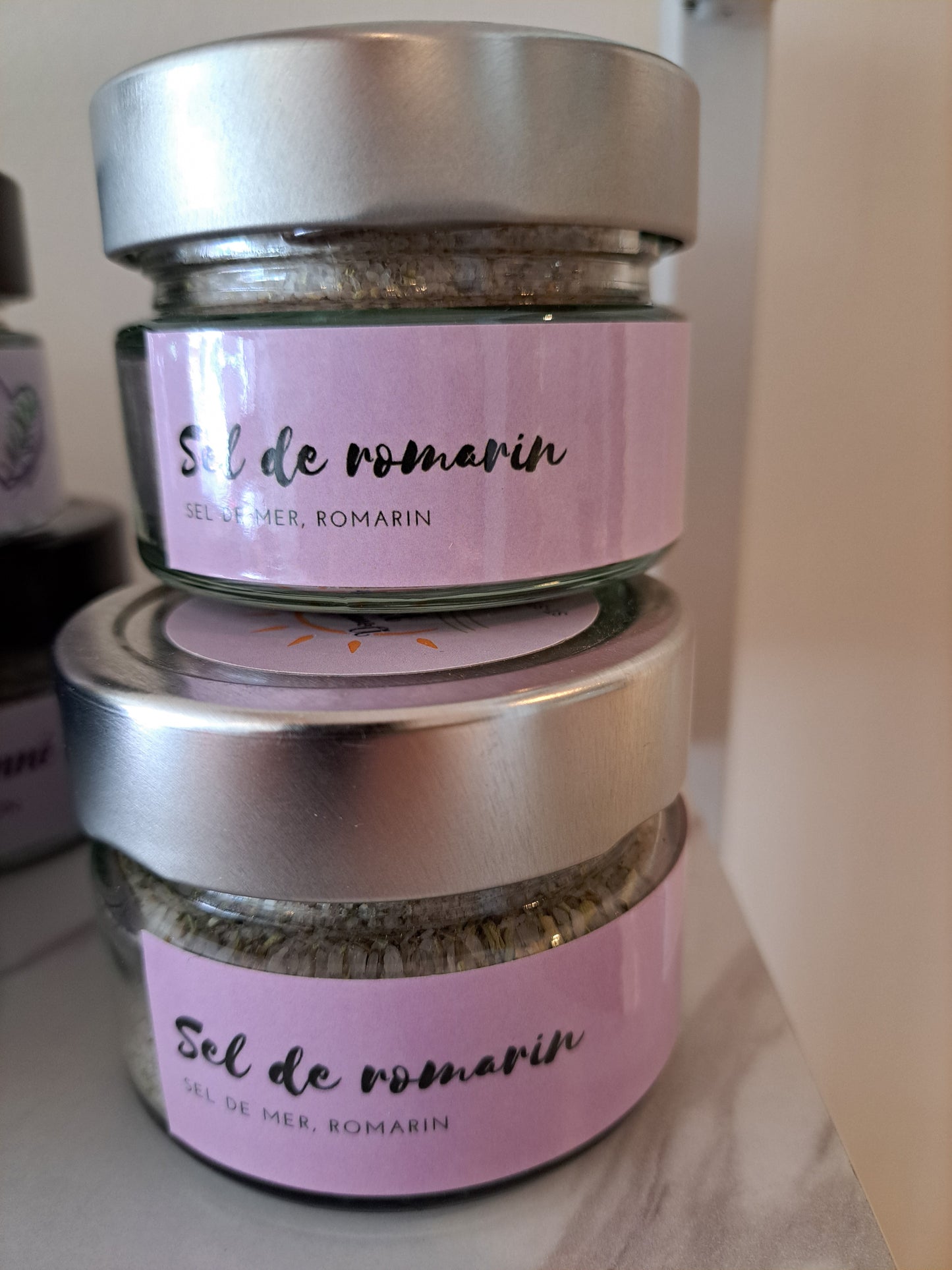 Sel de romarin (150 ml)