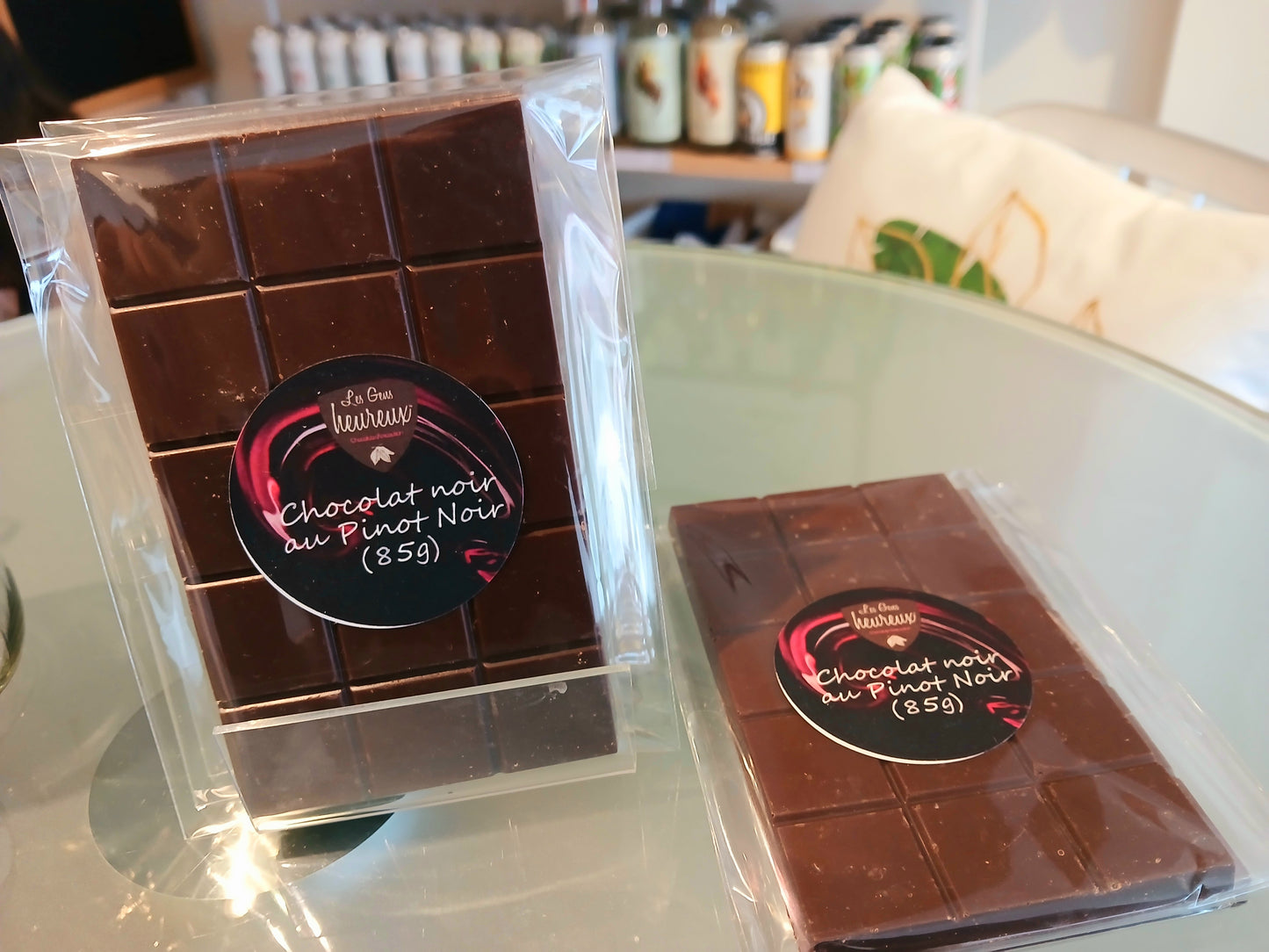 Tablette Chocolat Noir au Pinot Noir (80g)
