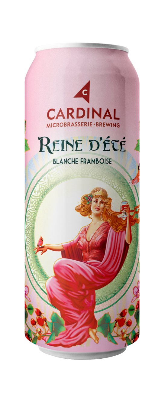 Reine d'Été - Blanche aux framboises (473 ml)