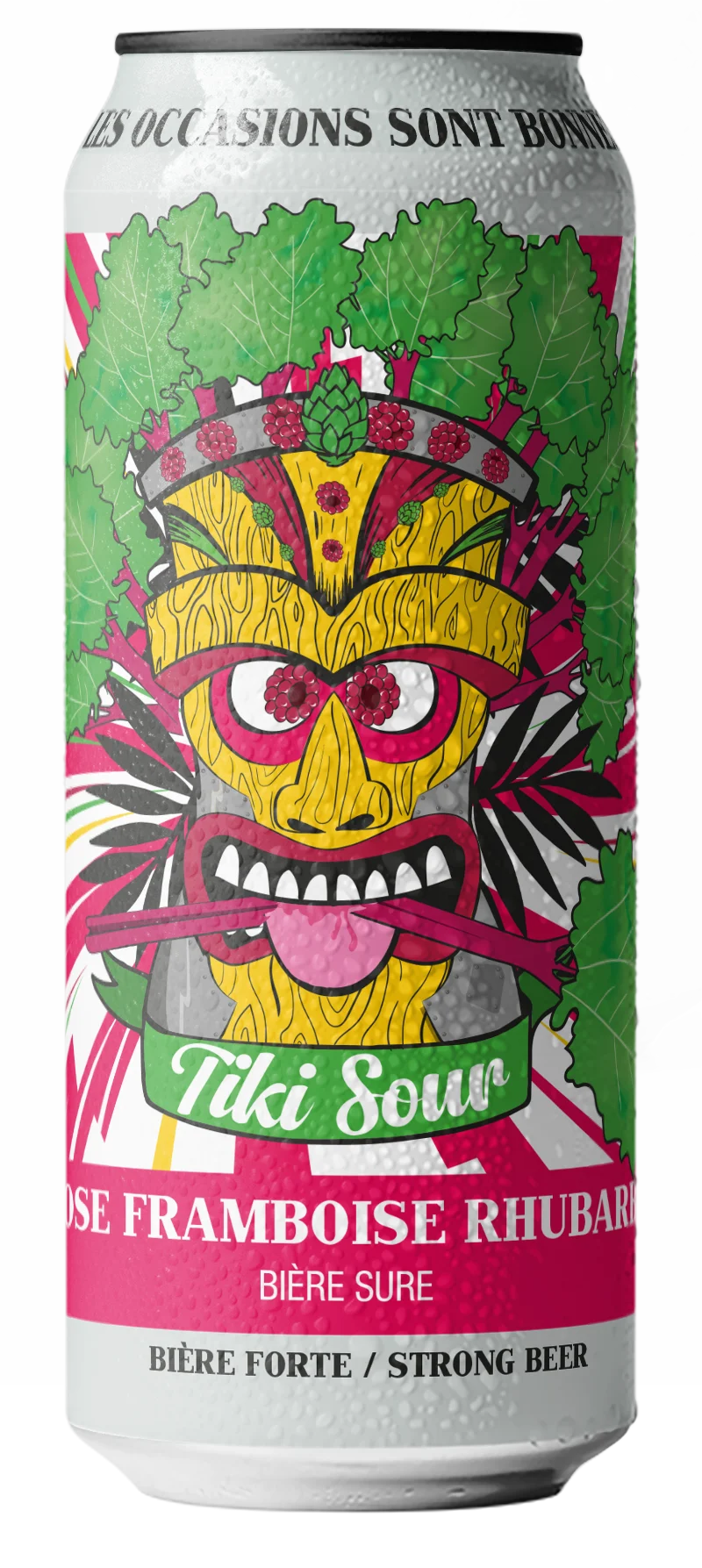 Tiki Sour Gose Framboise Rhubarbe (473ml)