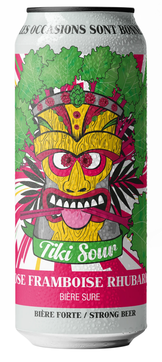 Tiki Sour Gose Framboise Rhubarbe (473ml)