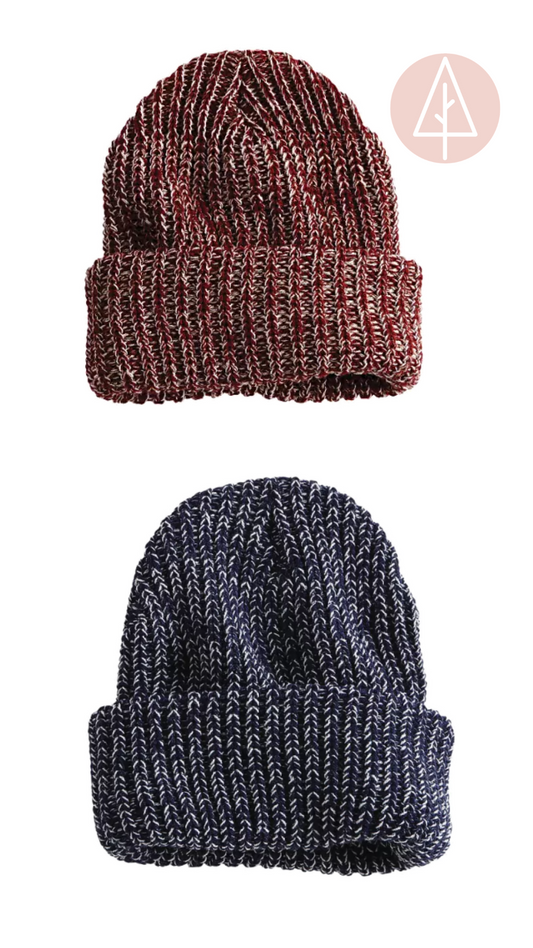Tuque unisexe de style "Beanie" en tricot (couleurs multiples)