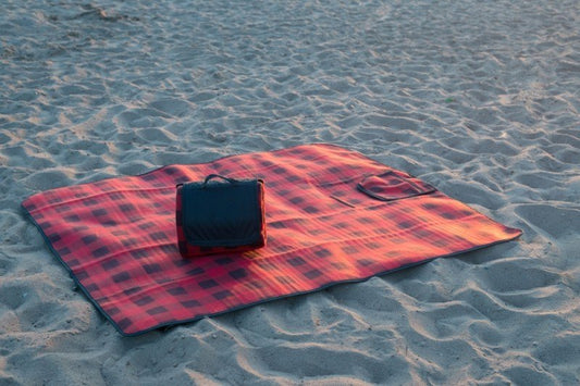 Jeté à pique-nique de style bucheron