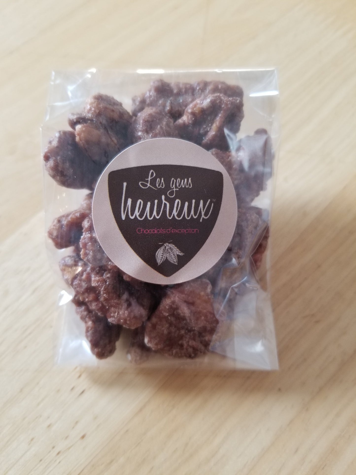 Pacanes roties pralinées à l'érable