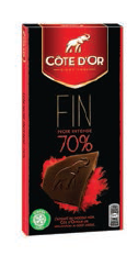 CÔTE D'OR noir intense 70% 100g