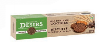 Biscuits au chocolat au lait (200g)
