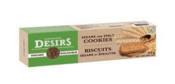 Biscuits au sésame et épeautre (170g)