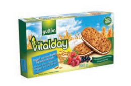 Biscuits petit déjeuner au yogourt et aux fruits des bois (220g)