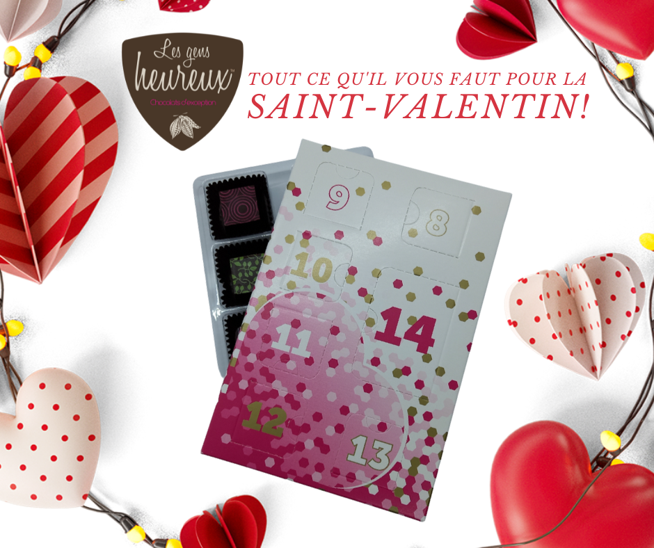 Calendrier de la Saint-Valentin (7 jours)
