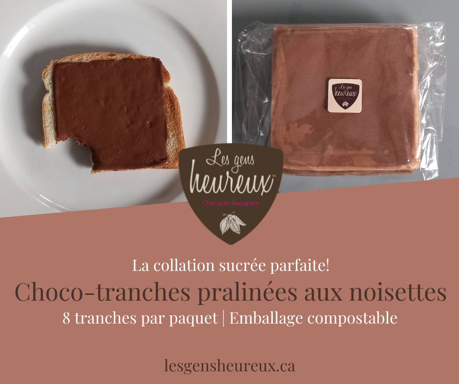 Choco-tranches pralinées aux noisettes