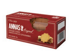 Sablés fins au gingembre (150g)