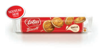 Biscuits sandwiches fourrés à la crème à la vanille (150g)