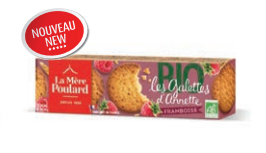 Galettes BIO à la framboise (100g)