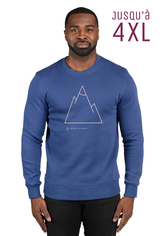 Molleton Crewneck "Whitebark"