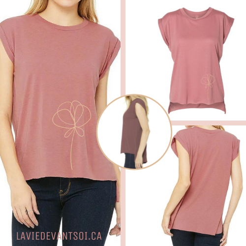 Muscle Tee asymétrique par La Vie devant soi