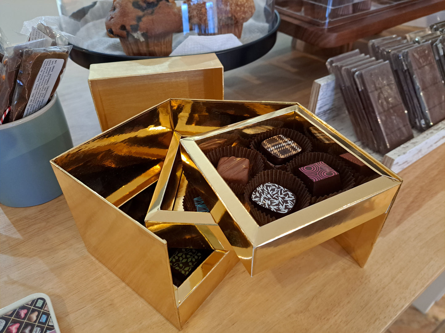 La classique boîte de chocolats!