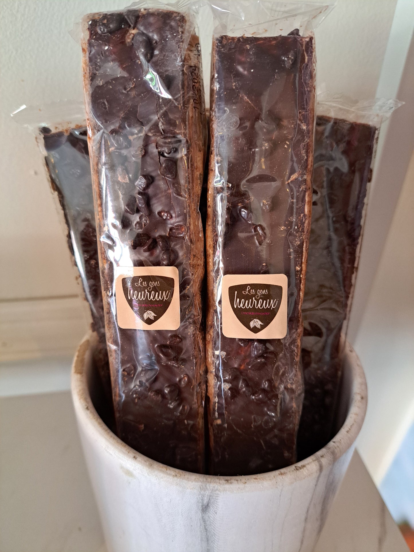 Nougat tendre au chocolat noir