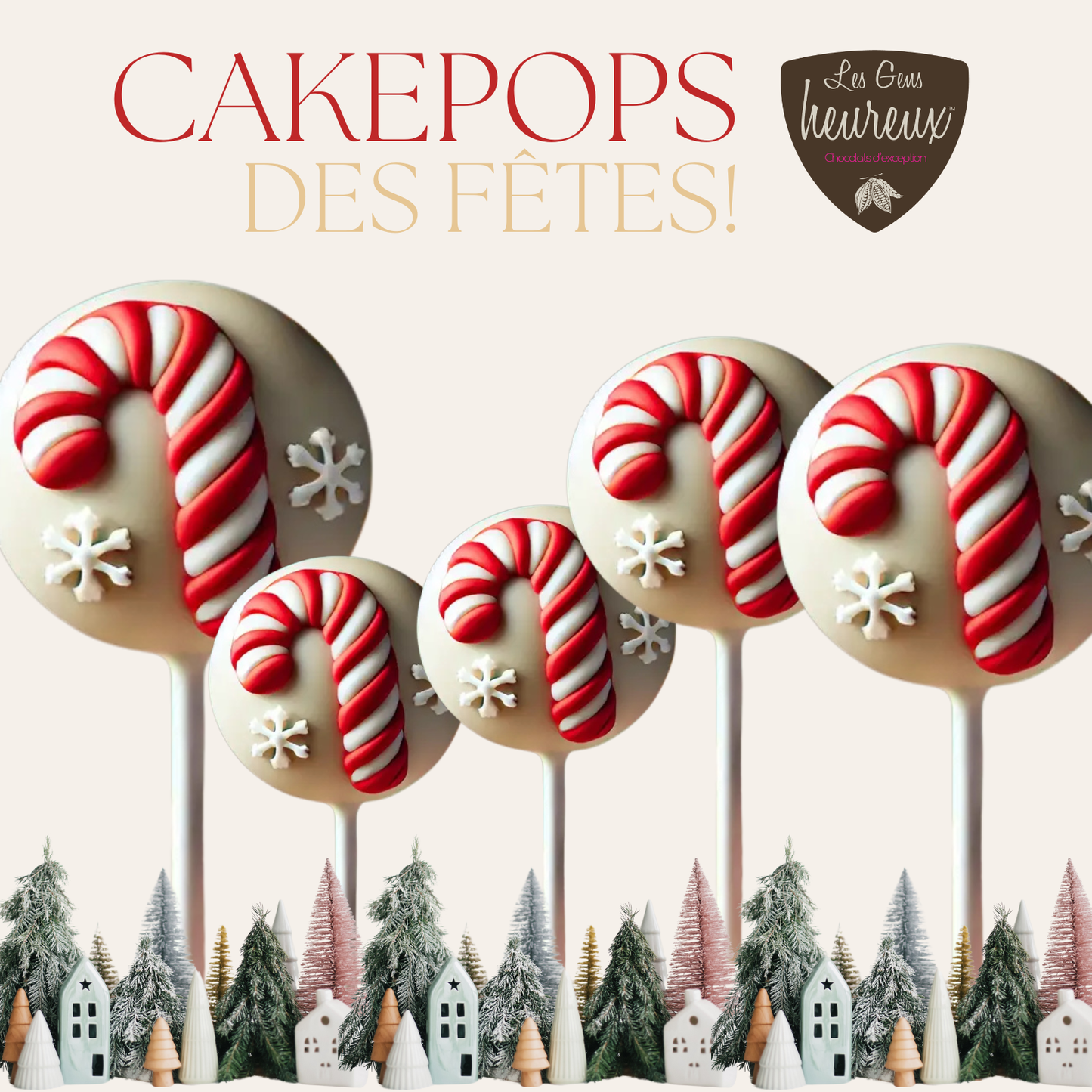 Cakepops des fêtes