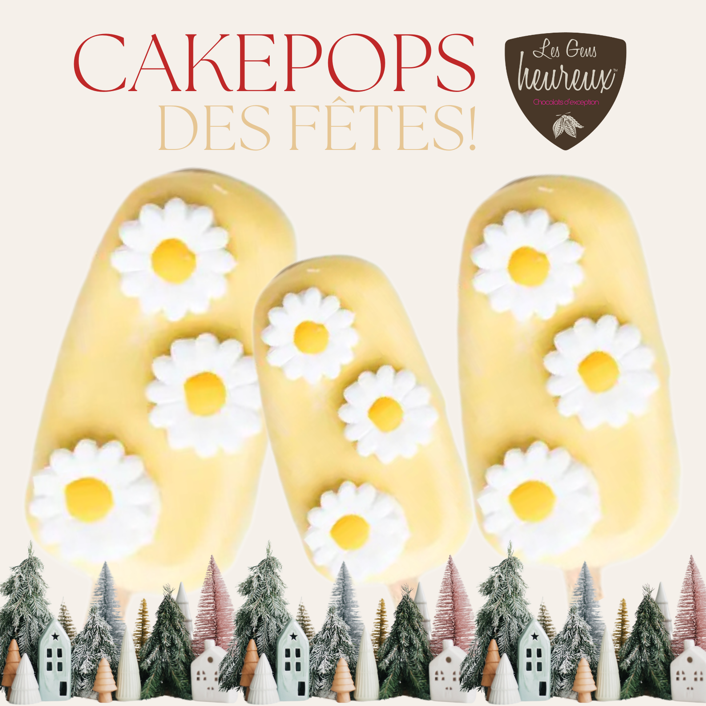 Cakepops des fêtes