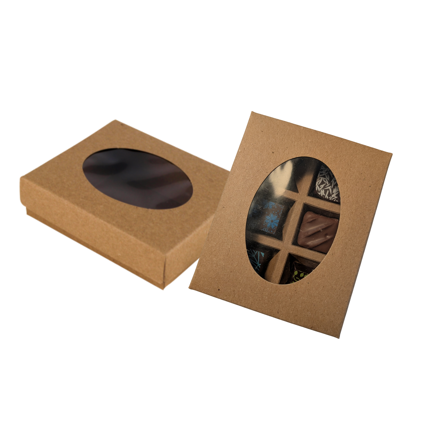 La classique boîte de chocolats (saveurs assorties)