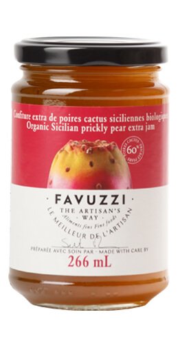 Confiture extra de poires cactus siciliennes biologiques (266 ml)