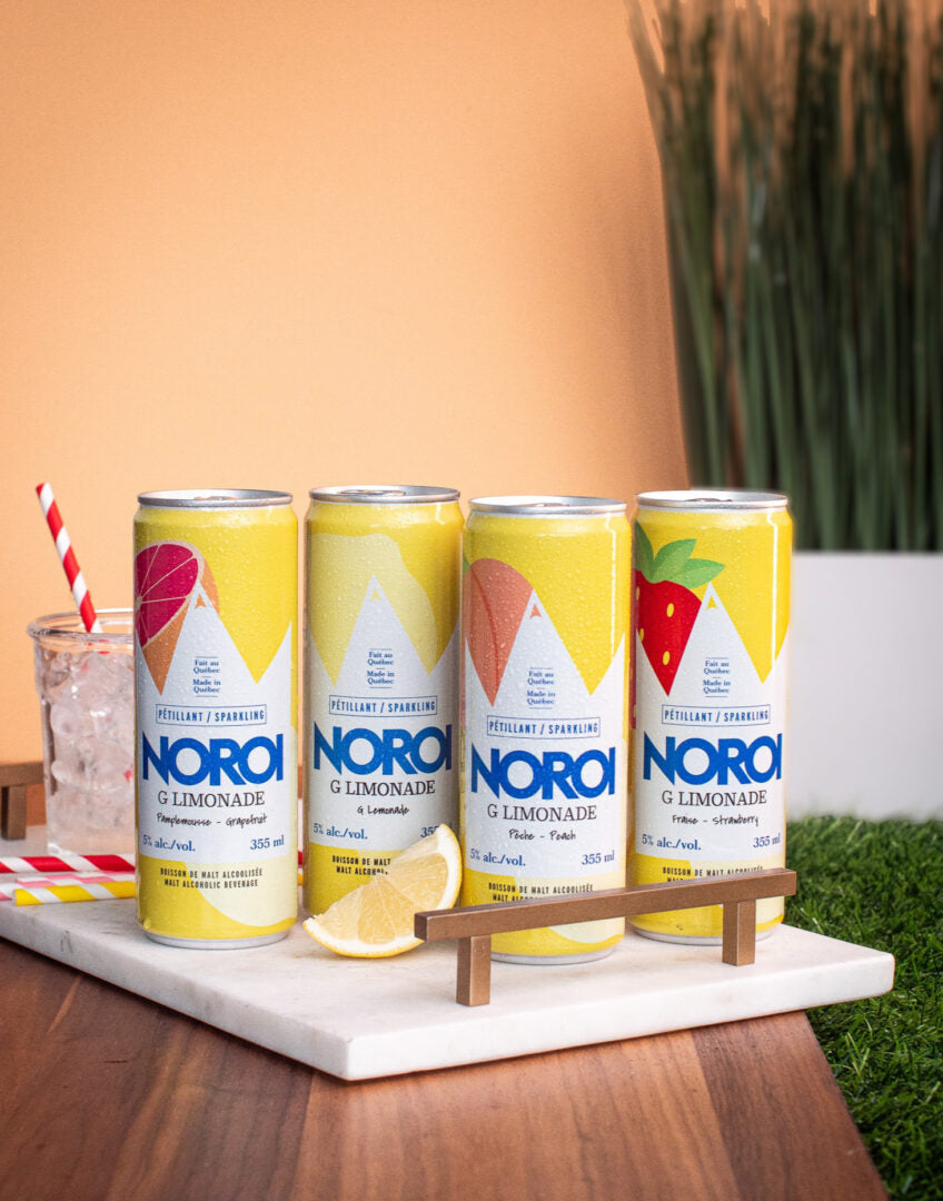 Noroi Limonade aux fraises 5% (355 ml)