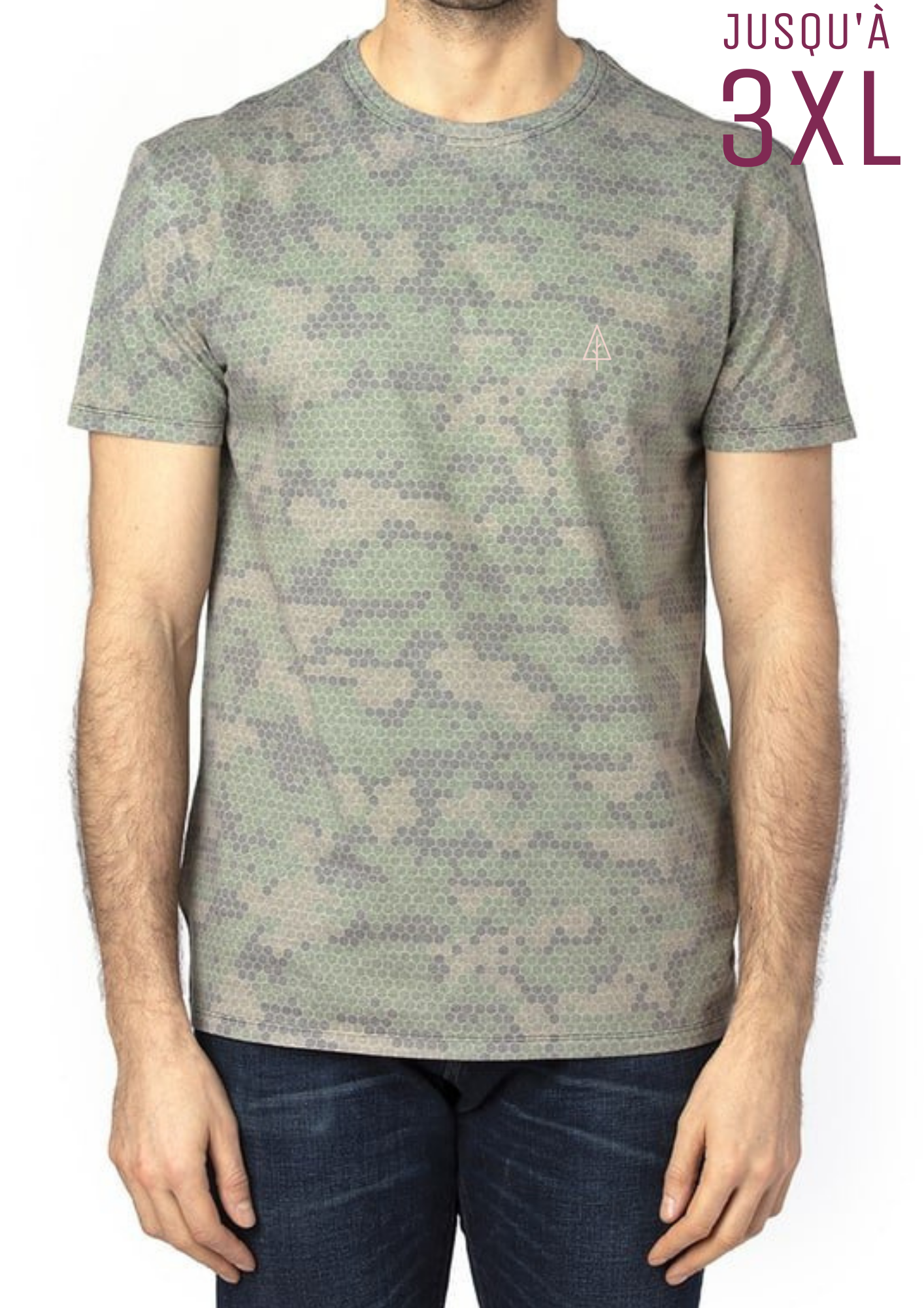 T-Shirt imprimé "Camo pixels"