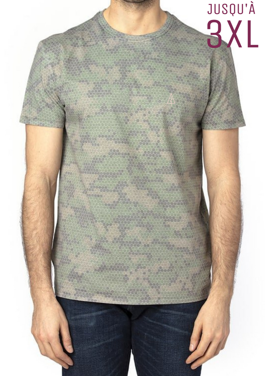 T-Shirt imprimé "Camo pixels"