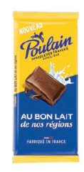 Tablette de chocolat au lait (95g)