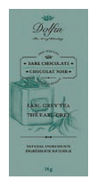 Tablette de chocolat noir au thé Earl Grey (70g)
