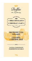 Tablette de chocolat au lait au caramel au beurre salé (70g)