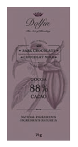 Tablette de chocolat extra noir 70g (88 % cacao)